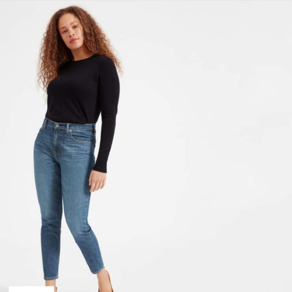 Everlane high rise skinny jean 28